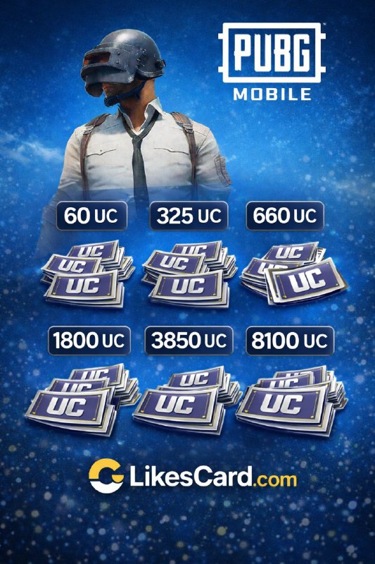 Buy PUBG Mobile UC