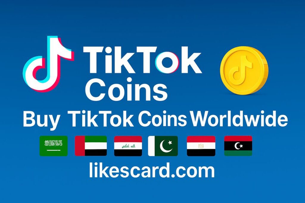 Buy TikTok Coins Worldwide with Binance | likescard.com