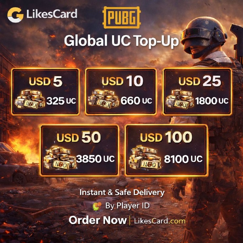 Buy PUBG Global UC