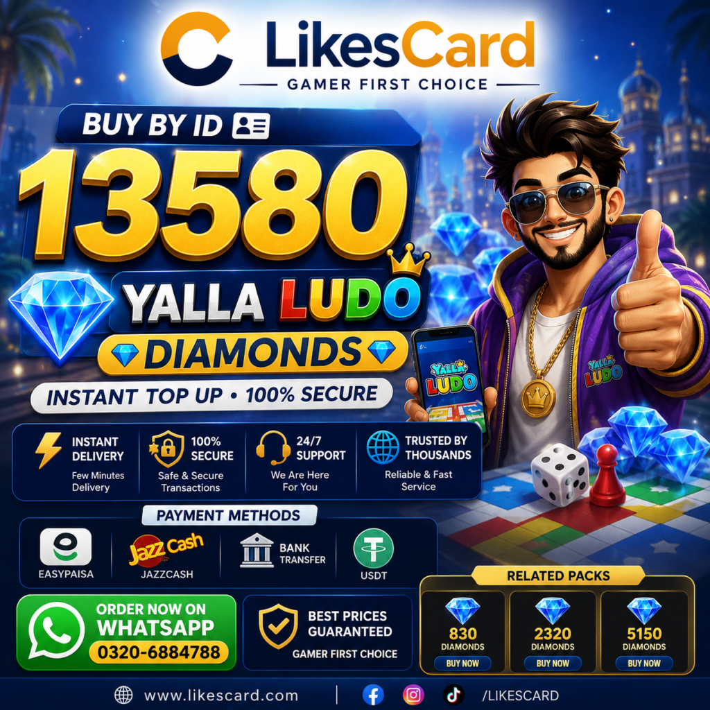 Buy 13580 Yalla Ludo Diamonds