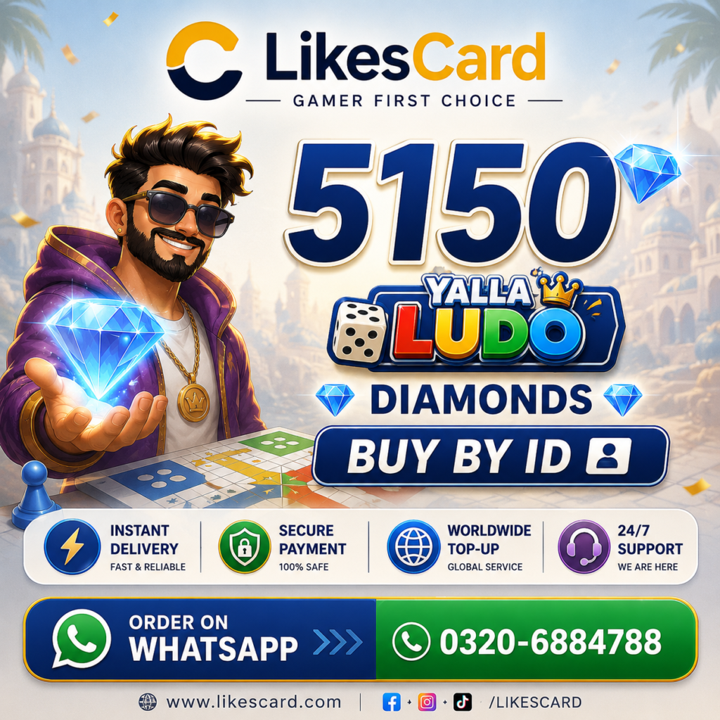 Buy 5150 Yalla Ludo Diamonds