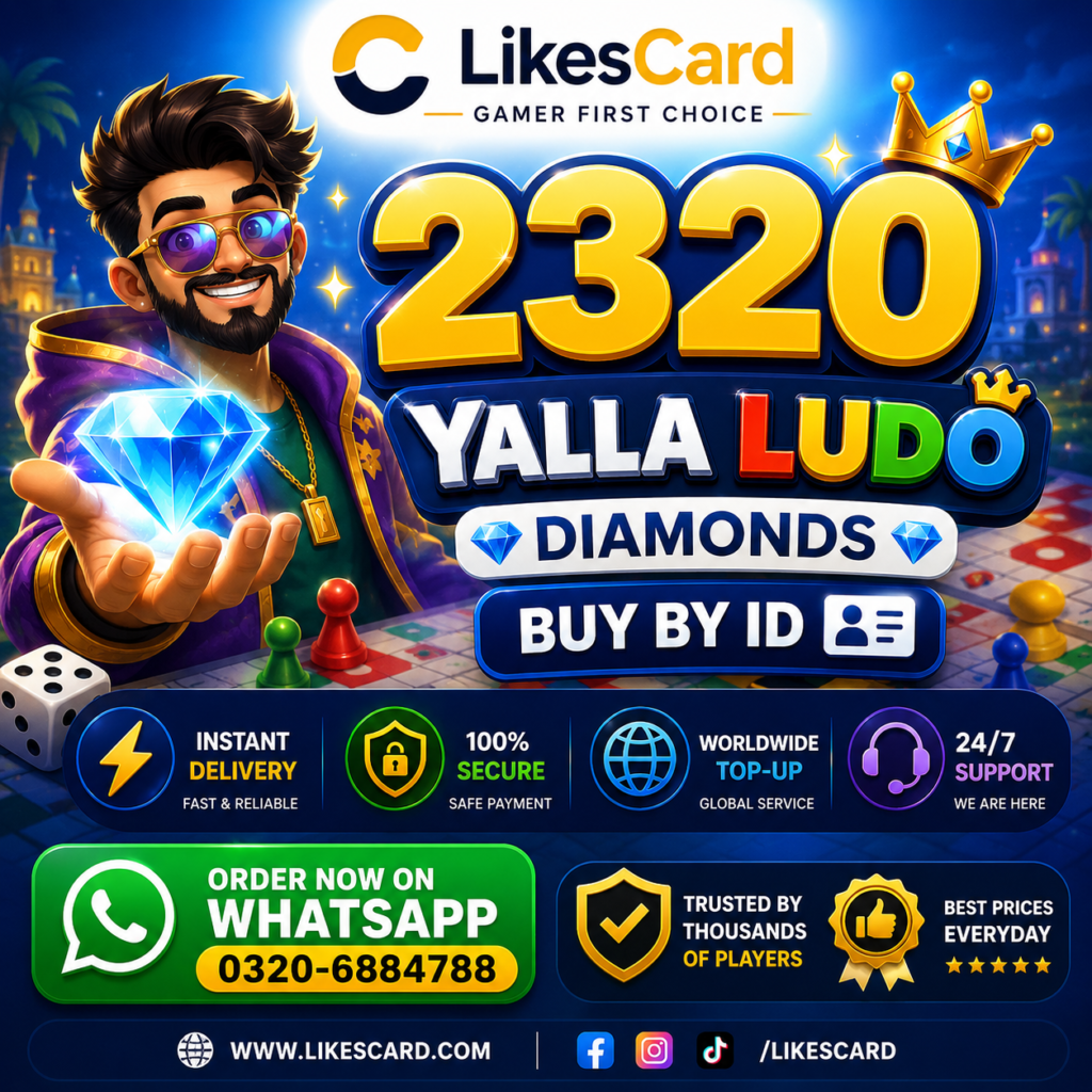 Buy 2320 Yalla Ludo Diamonds