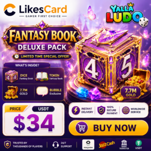 Yalla Ludo Fantasy Book Deluxe Pack – Limited Time Special Offer | Instant Top-Up