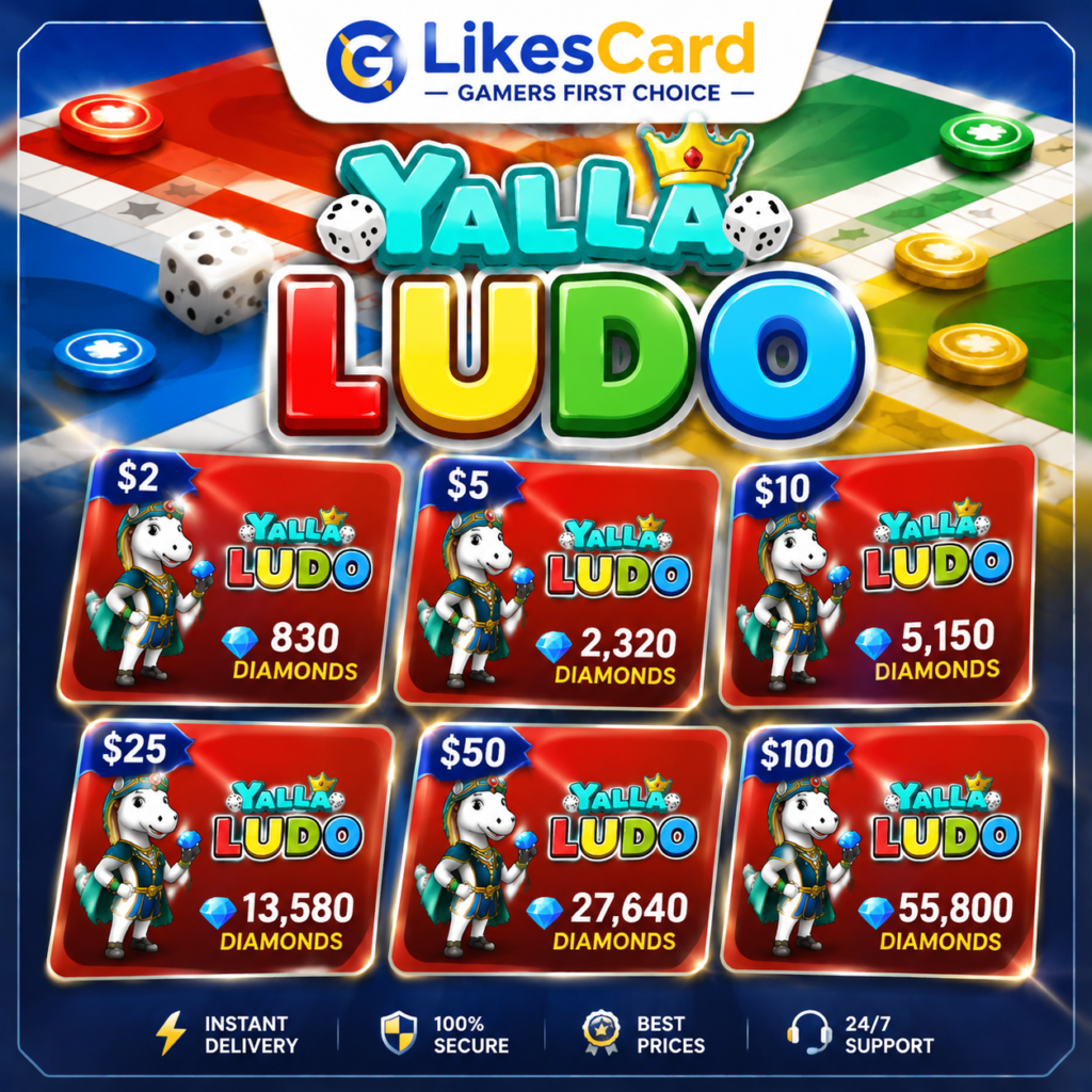Buy Yalla Ludo Diamonds | Instant Top-Up by ID | LikesCard