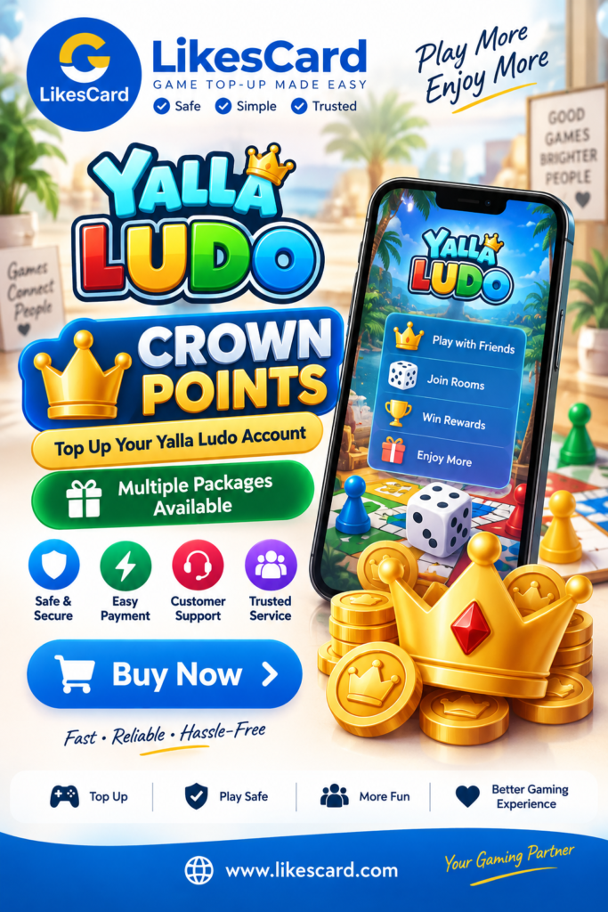 Yalla Ludo Crown Points top up by Likescard